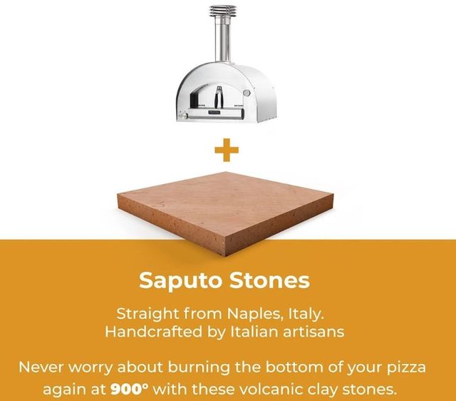 Fontana Forni Napoli 31" Stainless Steel Pizza Oven -2
