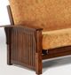 Night & Day Furniture™ Winter Black Walnut Full Moon Glider Futon-1