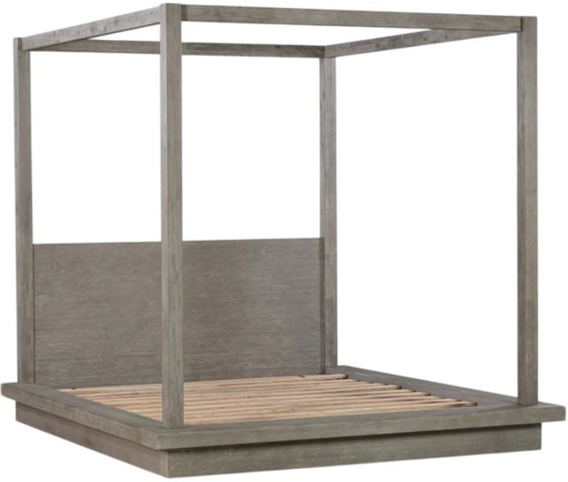 Modus Furniture Melbourne Mineral Full Canopy Bed-2