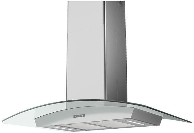 Zephyr Brisas BML Stainless Steel with Glass Canopy Island Range Hood-1