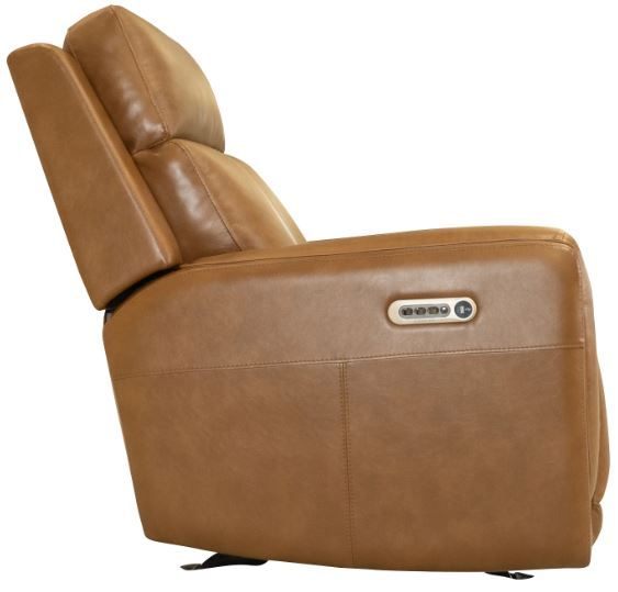 Flexsteel® Alister Sedona Power Gliding Recliner with Power Headrest and Lumbar-3