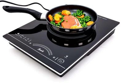 Avanti® 12" Black Portable Induction Cooktop-2