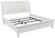 aspenhome® Cambridge White California King Sleigh Bed-1