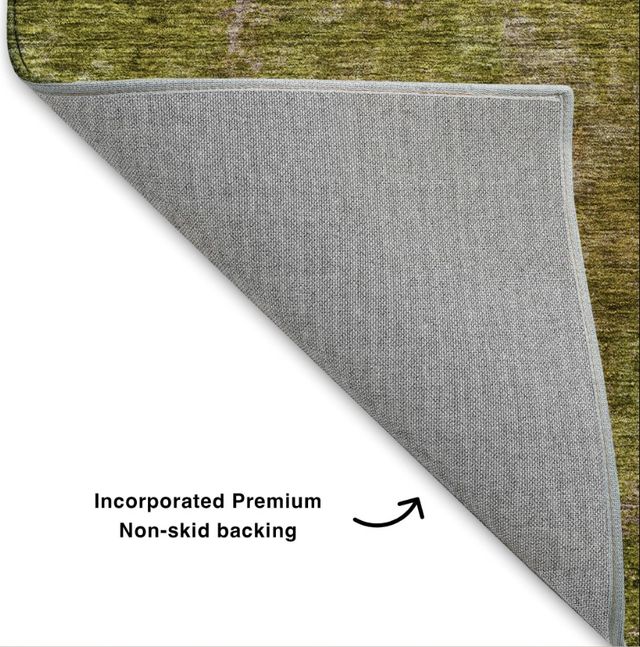 Dalyn™ Rug Company Trevi TV9 Green 5'x8' Area Rug-2