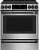 Café™ Flat Black Front Control Electric Knobs and Handle Kit-2