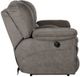 Catnapper® Reyes Graphite Power Reclining Lay Flat Console Loveseat with Storage and Cupholders-3