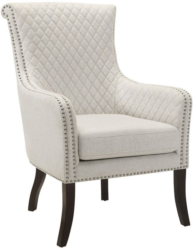 Mazin Furniture Avalon Beige Upholstered Accent Chair-0