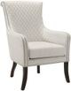 Mazin Furniture Avalon Beige Upholstered Accent Chair-0