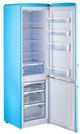 Unique® Appliances Classic Retro 22 in. 9 Cu. Ft. Robin Egg Blue Bottom Freezer Refrigerator-4