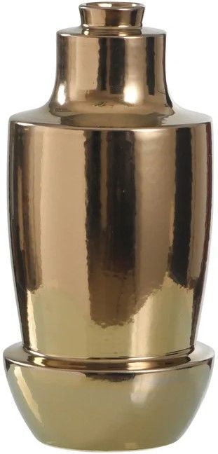 StyleCraft Norman Wyatt Home Dynasty Bronze 14" Vase -0