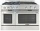 Capital Cooking™ Classic Chef 48" Stainless Steel Sealed Burner Pro Style Gas Range with 24" Grill-0
