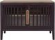 International Furniture Direct Autumn Chocolate Brown/Plum Console-2