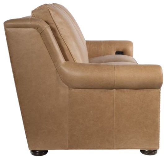 Bradington-Young Customizable Reece Power Reclining Sofa with Headrest-3