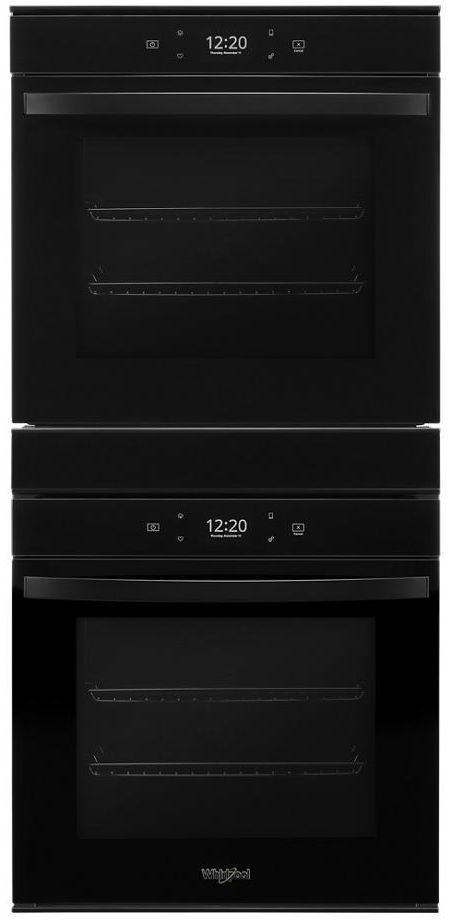 Whirlpool® 24" Black Double Electric Wall Oven-0