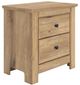 Signature Design by Ashley® Makidern Tan Nightstand-0