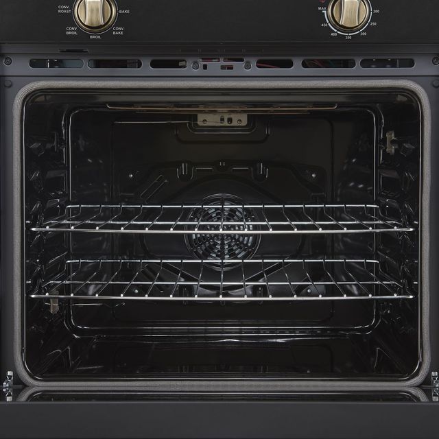 FORNO® Vomero Series Espresso 30" Black Single Electric Wall Oven-3
