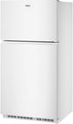 Whirlpool® 33" 21.3 Cu. Ft. White Top Freezer Refrigerator with Total Coverage Cooling-3