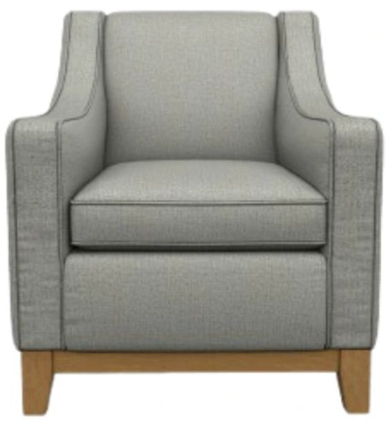 Best® Home Furnishings Customizable Mariko Club Chair with Honey Birch Legs-1