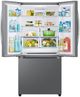 Samsung Bespoke AI 33" 24.5 Cu. Ft. Fingerprint Resistant Stainless Steel Freestanding French Door Refrigirator-2