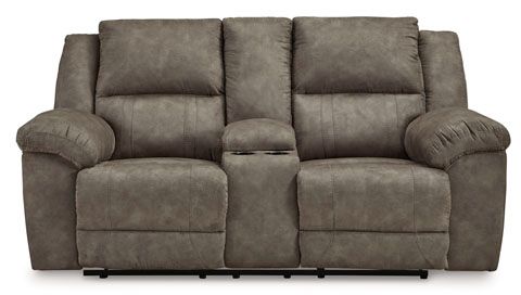 Signature Design by Ashley® Laresview Fossil Manual Reclining Loveseat-2