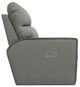 La-Z-Boy® Maddox Pebble Power Reclining Chair and a Half with Headrest-3