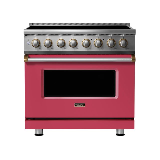 Viking® 5 Series 36" Valentine Pro Style Induction Range-0