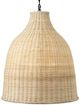 YHD Lana Rattan Beige 3-Light Large Pendant Lighting-1