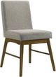 Elements International Malibu Brown/Warm Dining Side Chair -0