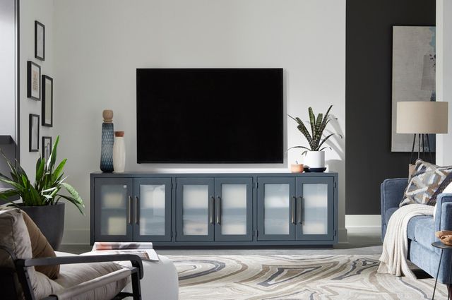 aspenhome® Perry Malta Blue 97" Console-2