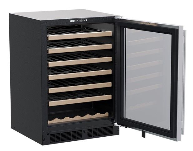 Marvel 5.3 Cu. Ft. Stainless Steel Wine Cooler-1