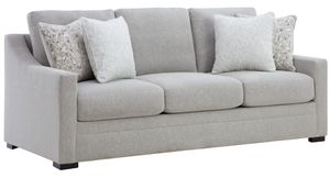 Front view of the Ashley® Ivory Brook Dusk Sofa
