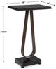 Uttermost® Galloway Black/Dark Bronze Minimalist Accent Table-4
