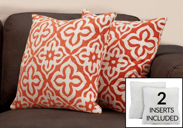 Pillow Inserts Burnt Orange And Grey Throw Pillows Monarch