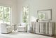 Bernhardt Tempo Larza/Satin Nickel Dresser-1