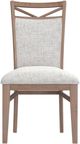 Parker House® Americana Modern Brown/Cotton Dining Side Chair-5