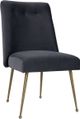 TOV Furniture Batik Grey Textured Linen Dining Chair-0
