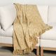 Classic Home Sharma Yellow Throw Blanket-3