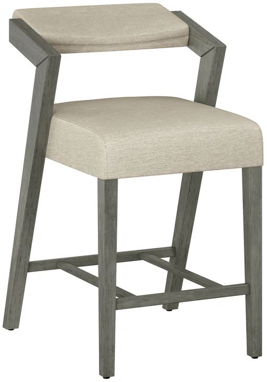 HH2 Home Snyder Beige/Gray Counter Height Stool-0