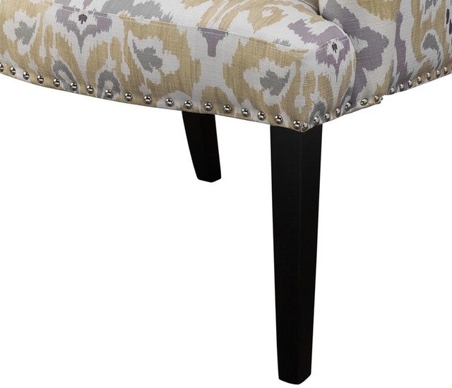 Olliix by Madison Park Yellow Marcel High Back Wing Chair-2