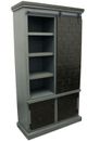 American Heartland Manufacturing Rustic Two-Tone Mosaic Winsome Pantry-0