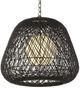 Currey & Company Satin Black Osbert Pendant-2
