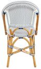 Furniture Classics Leroy Blue/Light Brown/White Dining Side Chair-2