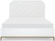Legacy Classic Chelsea by Rachael Ray Bright White Lattice King Panel Bed-3