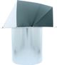 Zephyr 8" Galvanized Round Exhaust Cap with Damper-0