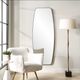Uttermost® Caspian Satin Black Dressing Mirror-2