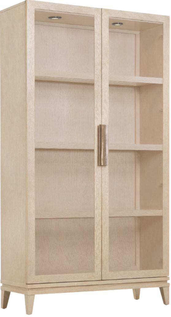 Hooker® Furniture Westwood Limestone Display Cabinet-0