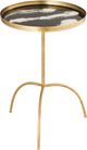 TOV Furniture Enamel Black/White Accent Table-0