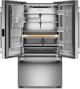 KitchenAid® 36" 23.1 Cu. Ft. PrintShield™ Stainless Steel Counter Depth French Door Refrigerator with Intelligent Auto Fill-1