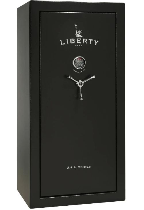 Liberty Safe USA Series Black Textured 30 Electronic Gun Safe-0