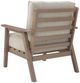 Signature Design by Ashley® Cliffs Beach 2-Piece Beige/Driftwood Fabric/Plastic Outdoor Lounge Chair-4